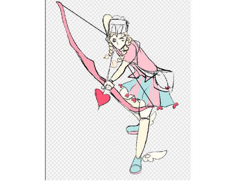 Still working on magical girl designs!!