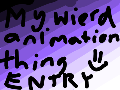 A wierd animation thing :) ENTRY  #Art #Animation #Music 