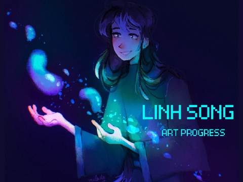linh song - art progress 2024