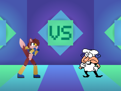 Pizzy picks on a fight against Max! [1]