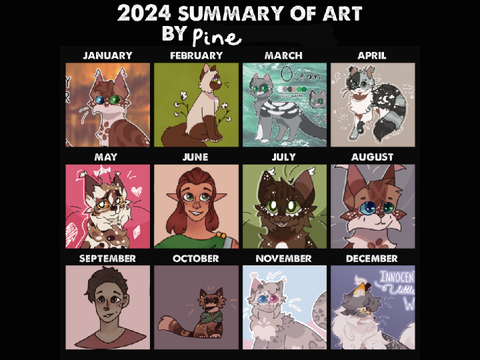 2024 art summary !!