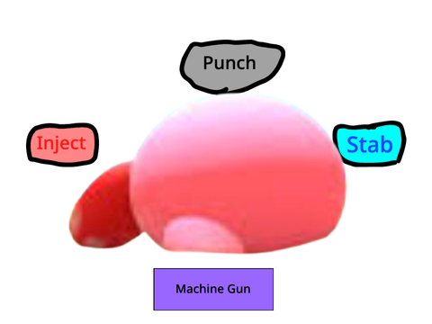 Kirby torture (MACHINE GUN)