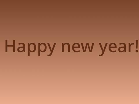 New years animation featured by me!
