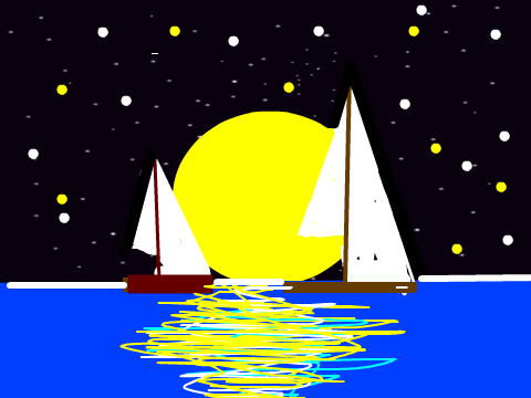peaceful moonlight
