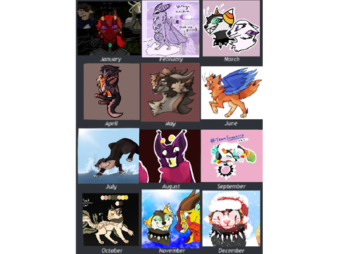 2024 Art Summary! :D