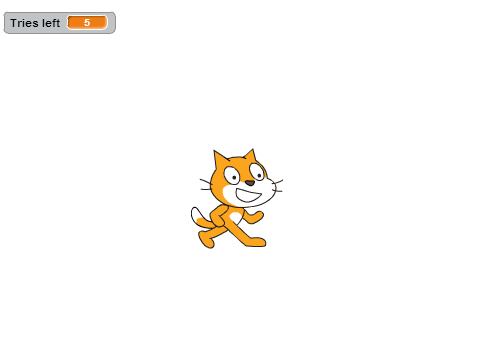 Try and guess my number cat