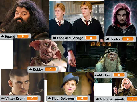 Vote for your favourite Harry Potter character 2