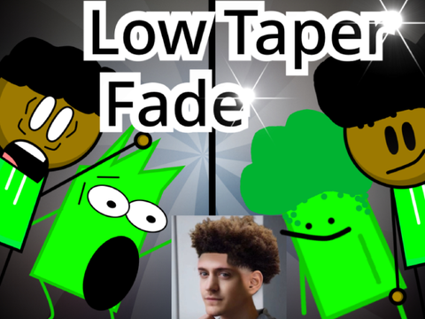 Low Taper Fade (FT. @-Gr33nB3an-) || #All #Animations #Trending