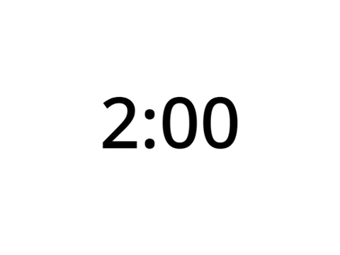 2 Minute Timer