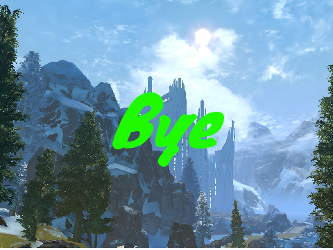 Bye (kinda)