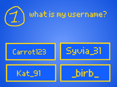 a simple quiz V0.01