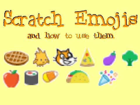How to use Scratch Emojis