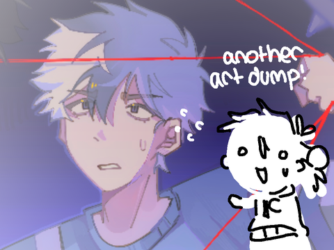 finally remembered this website exists again(art dump!!!)