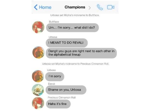 Champions chat room remix