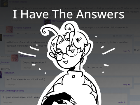 !!Answers to your Questions!! Q+A