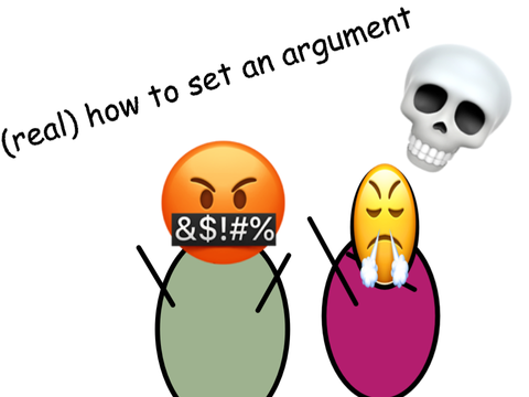 how to settle an argument (real)