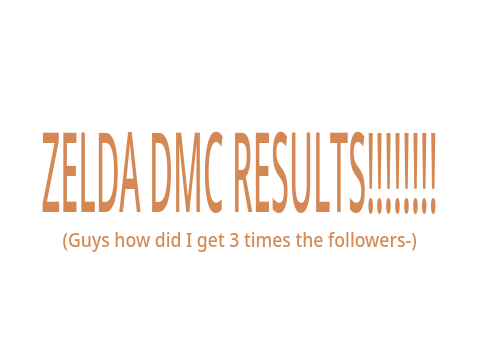 DMC RESULTS!!!!!!