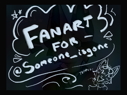 Art for @Someone_isgone ! || + Testing out new Apple Penci!!