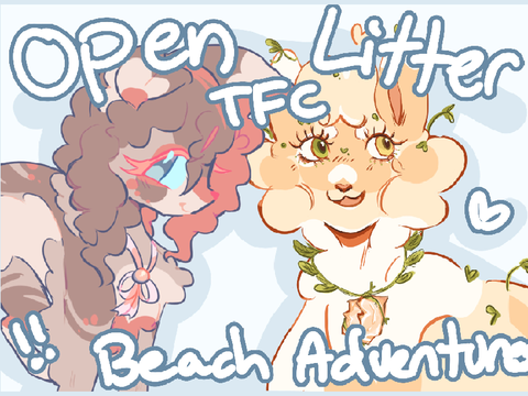 Beach Adventures - Closed TFC Litter