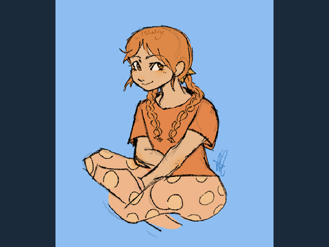 @PumpkinTalks 's oc !!