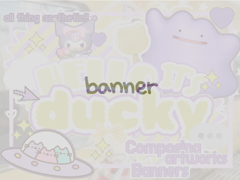 Banner ✿