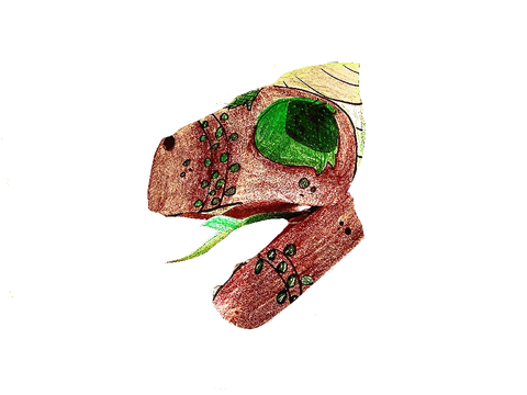 Dragon puppet