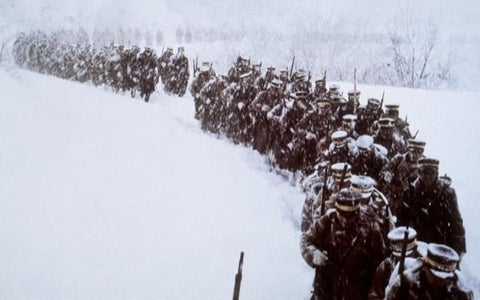 動画 「雪の進軍」