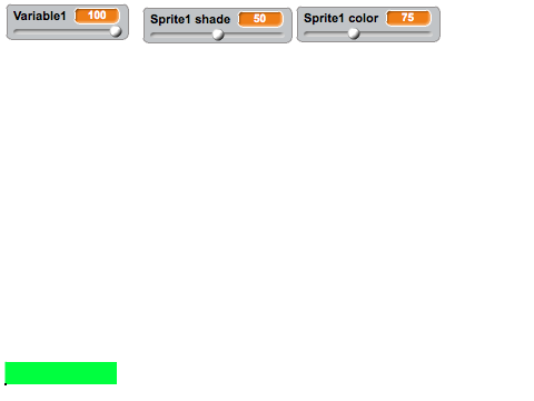 Custom Block - Draw Bar for (number)