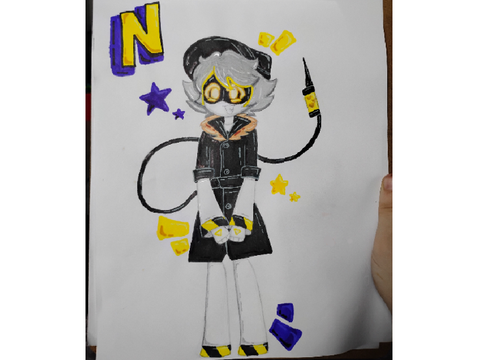 Tried a different art style (idk)