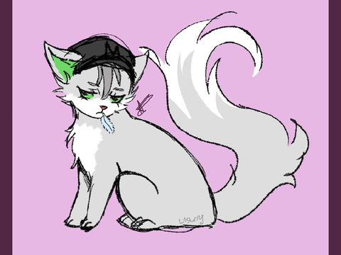 -_Mintcloud_- 's oc Feather !