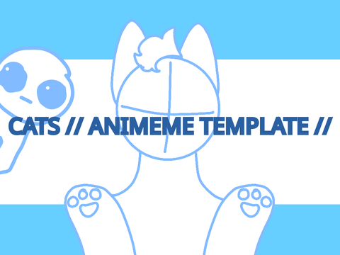 Cats / Meme template /