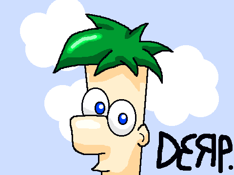 Ferb Blinking Animation