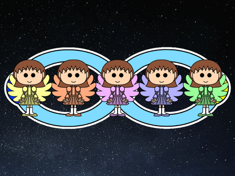 The Sakura Momoko Project (Anime Series) - The Sakura Infinity Sisters (Vector Look)