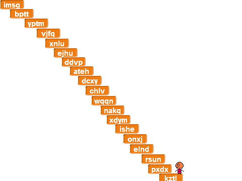 Little Guy and the Stairway of Random