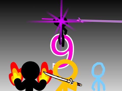 fight stickfire rererererererereremix part 9