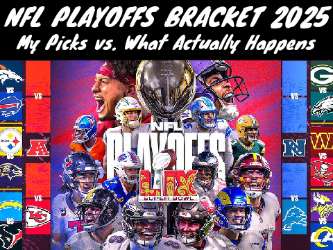 My 2025 NFL Playoffs Bracket 