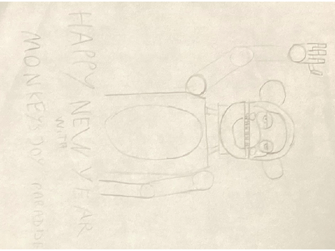 monkey’s joy paradise 1st fan art
