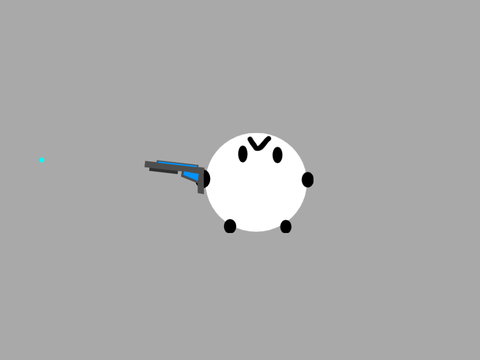 nubli with a gun