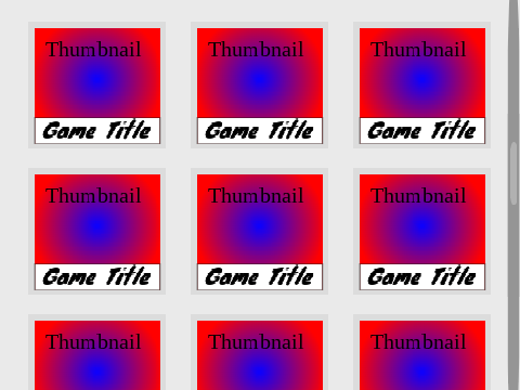 Roblox Home Page (Scrolling)