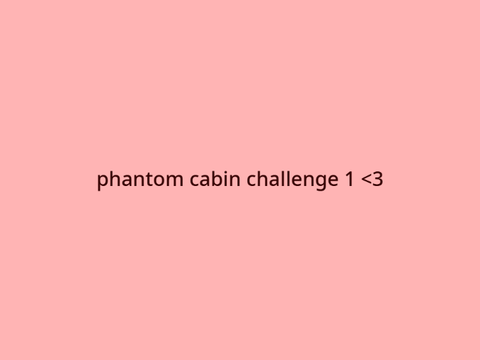 challenge one - phantom