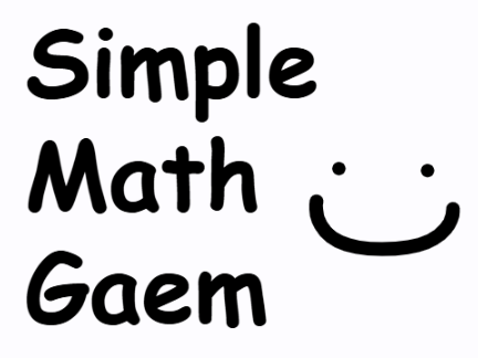 Simple math gaem