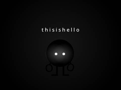 t h i s i s h e l l o
