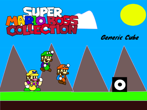 Mario Vs Generic Cube