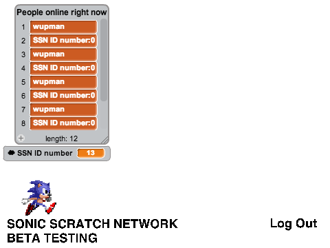 Sonic Scratch Network VERSION 0.2 ALPHA