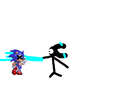 Sonic 06 2D - Mephilis Kills Sonic
