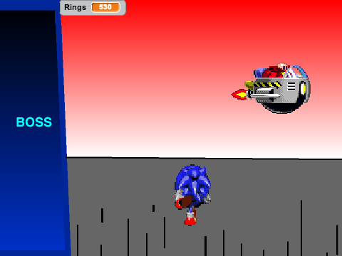 Sonic 3D and Knuckles - Death Egg boss