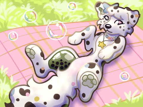bubbles and sun