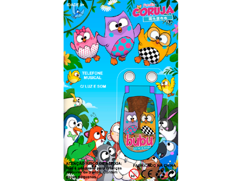 (294th chinafake/knockoff toy project) Bubu e as corujinhas musical phone (version 2)