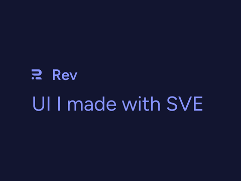 ui i made with sve