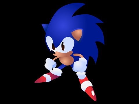 cool sonic vector trace thing